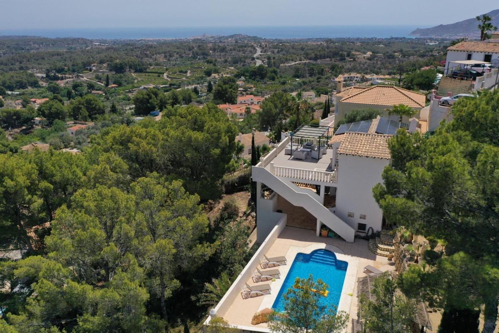 Villa Santorini Costa Blanca La Nucía Exteriör bild